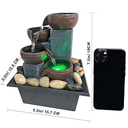 Small Indoor Relaxation Tabletop Fountain and
