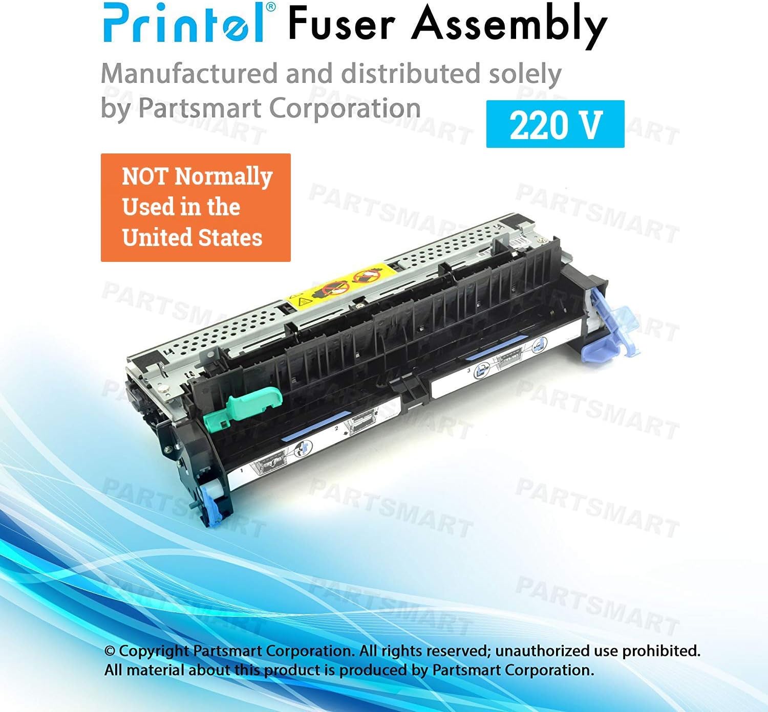 New Compatible CF235-67922 Fuser Assembly (220V) for Laser Printer Enterprise M712, Enterprise M725