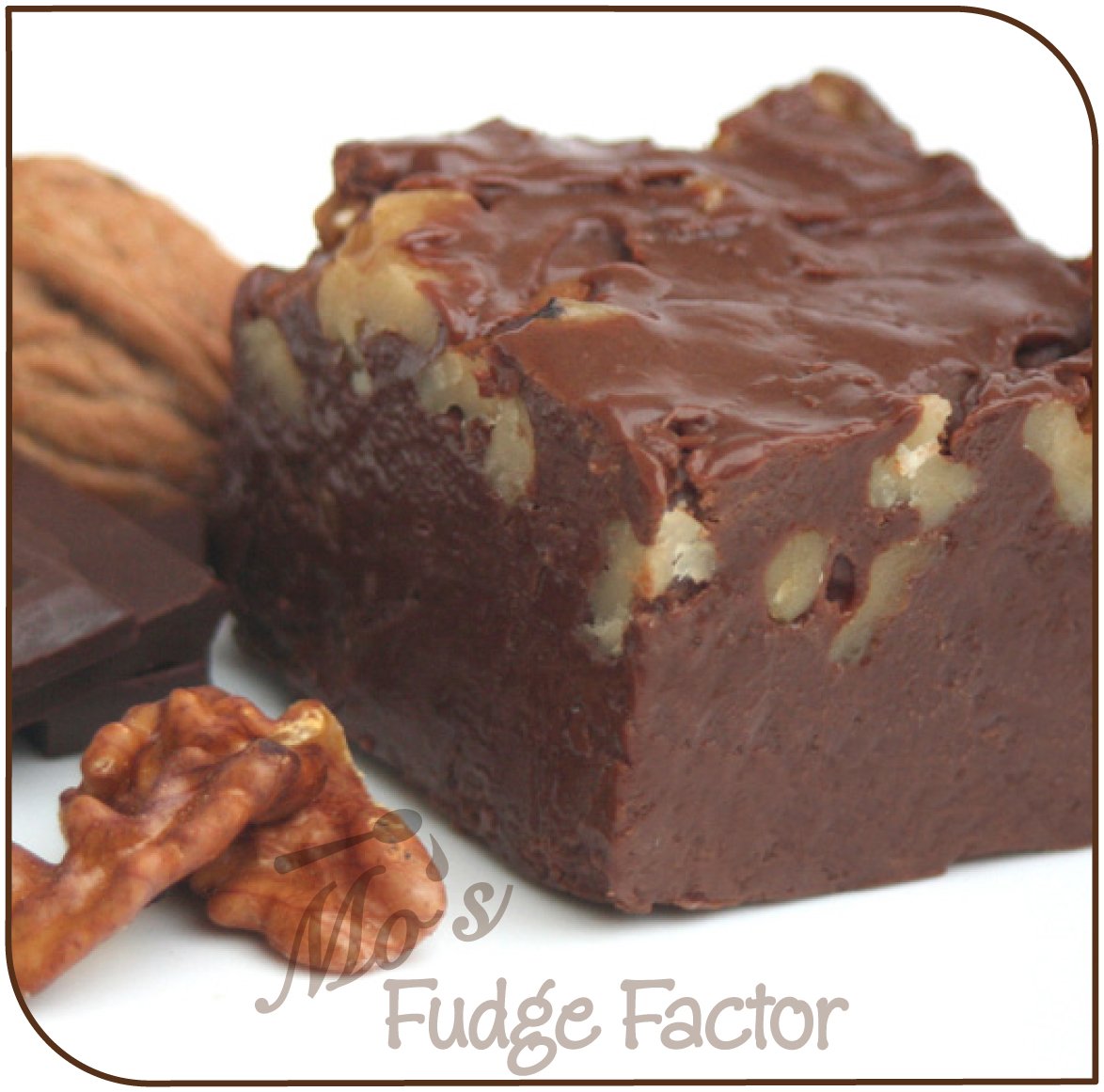 Mo's Fudge Factor, Chocolate Fudge 1 pound Grocery