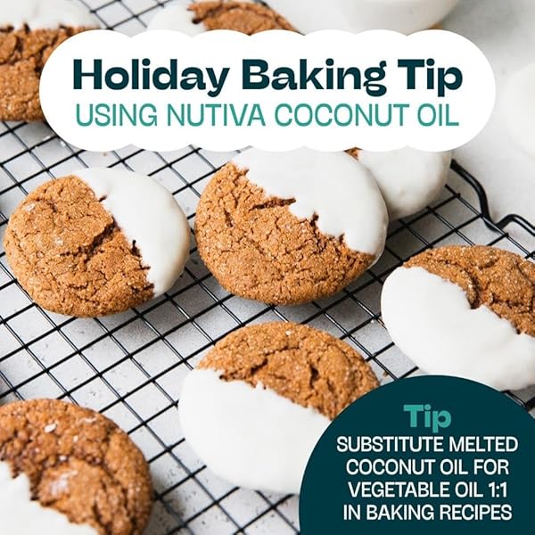 NUTIVA, ORGANIC COCONUT OIL, 15 FL OZ