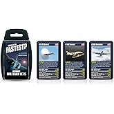 Top Trumps Card Game Ultimate Military Jets - Family Games for Kids and Adults - Learning Games - Kids Card Games for 2 Players and More - Kid War Games - Card Wars - for 6 Plus Kids