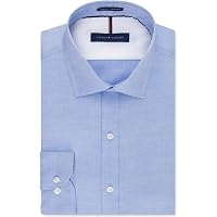 Amazon.com: Calvin Klein Men's Dress Shirt Extra Slim Stretch Deep Blue :  Clothing, Shoes & Jewelry