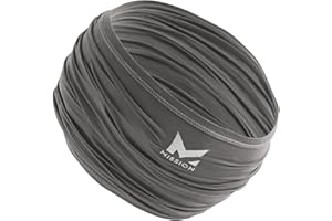 MISSION Cooling Multi-Use Neck Gaiter - Cools Up to 2 Hours - UPF 50 Sun Protection - Machine Washable