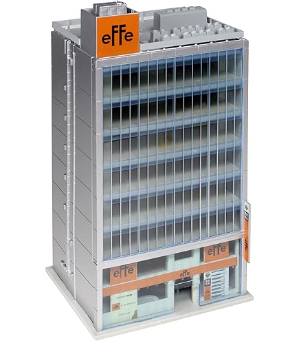Amazon.com: KATO N Gauge Business Building 1 Charcoal Gray Diorama