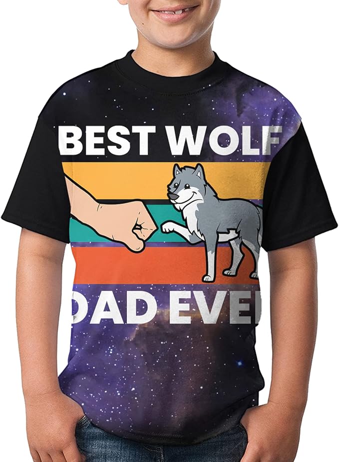 wolf dad shirt