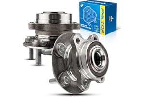 PHILTOP 512498 Front/Rear Wheel Hub Bearing Assembly for 2013-2020 Ford Fusion, 2013-2016 Lincoln MKZ, Wheel Bearing 5 Lugs 2PCS
