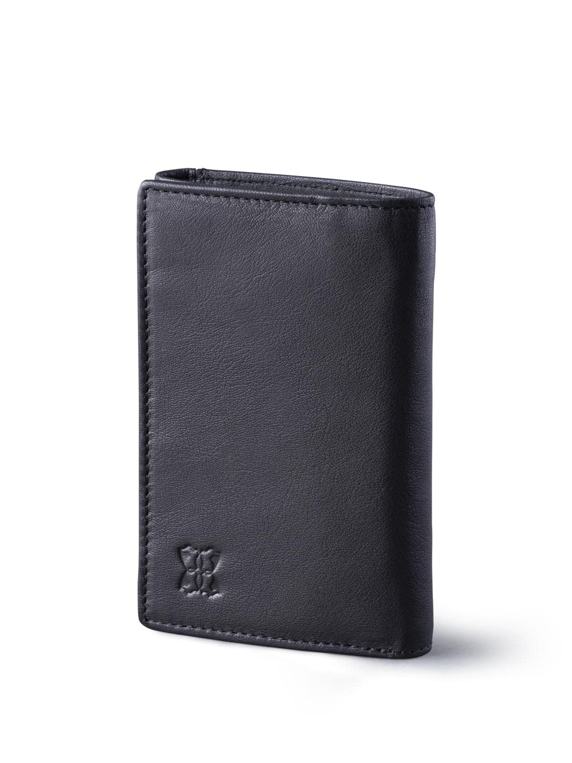 Lakeland Leather Mens Trifold Wallet in Black