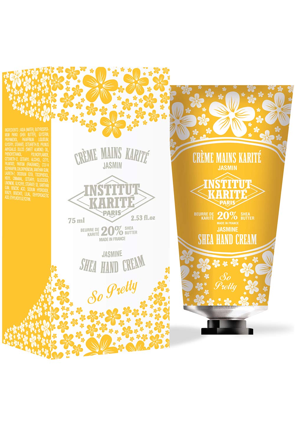 Institut Karité Paris Moisturising and Restorative Hand and Nail Cream 20% Shea Butter 75 ml