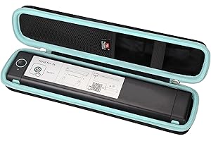 FBLFOBELI Portable Printer Case Compatible with Phomemo M08F/D810/P831/TP81, for Itari Tattoo Printer, for HPRT MT800/MT800Q Travel 8.5"x11" Printer Storage Holder