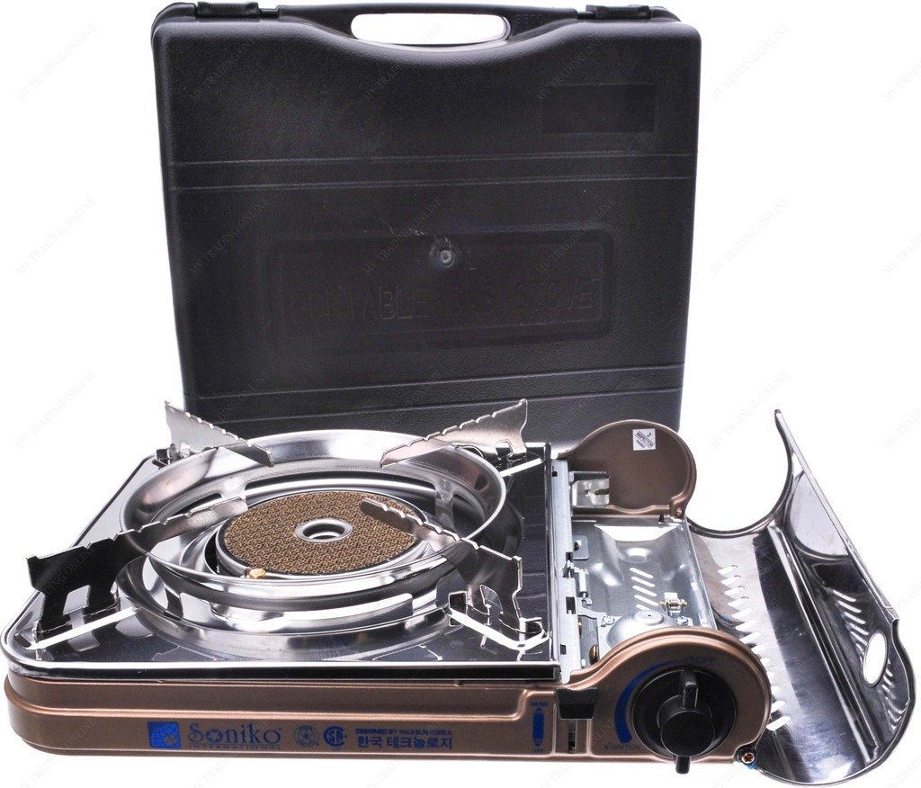 M.V. Trading Portable Gas Stove with Carry Case Buy Online in UAE