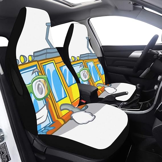 Covers for Car Seats Convenient Transport Tool Train Car Rear Seat Cover 2 Pcs