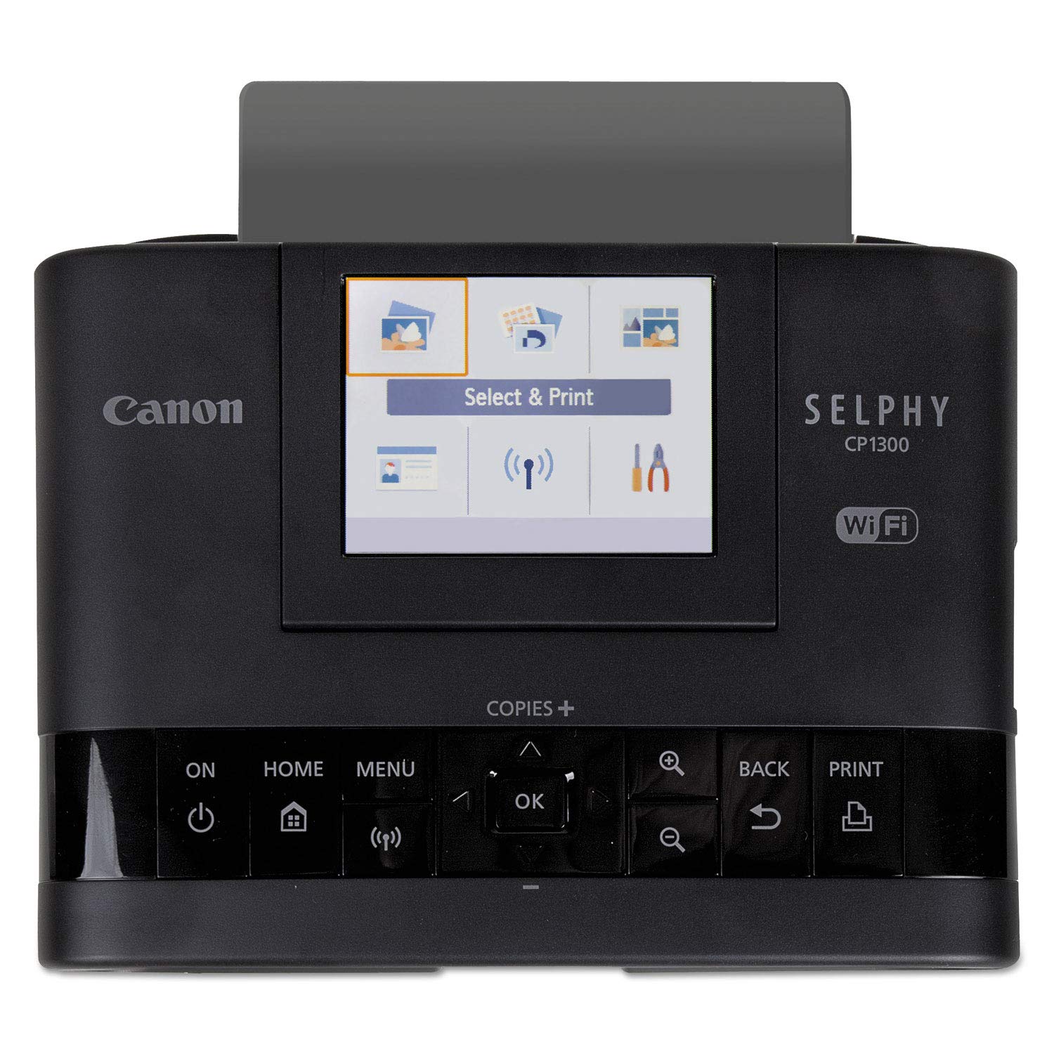 Photo 1 of Canon Selphy CP1300 Wireless Compact Photo Printer with AirPrint and Mopria Device Printing, Black (2234C001)