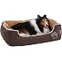 Cuccia Per Cani In Peluche – 105x68 Cm, Spessa 10 Cm, Imbottitura Morbida, Fondo Antiscivolo, Lavabile