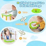 Kikidex Magnetic Drawing Board 8.7 inch for Toddlers 1-3 Green view 5