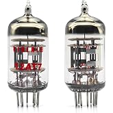 LINLAI Aurora Series 12AT7 / ECC81 Preamp Vacuum Tubes,Matched Pair,2 Pack