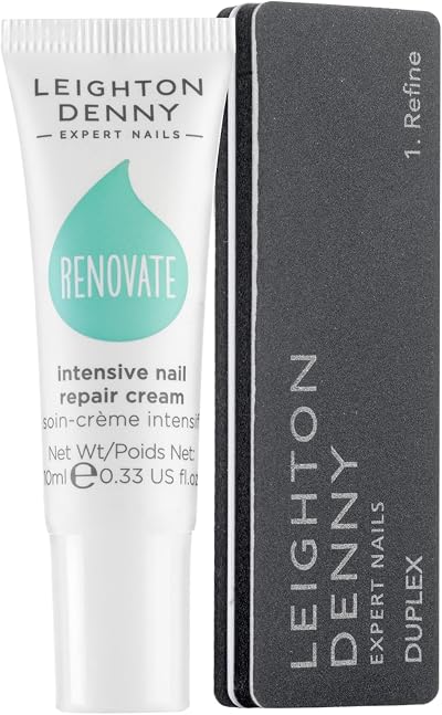 LEIGHTON DENNY Renovate Nail Repair Cream 10ml Diamond Particles Hydrate