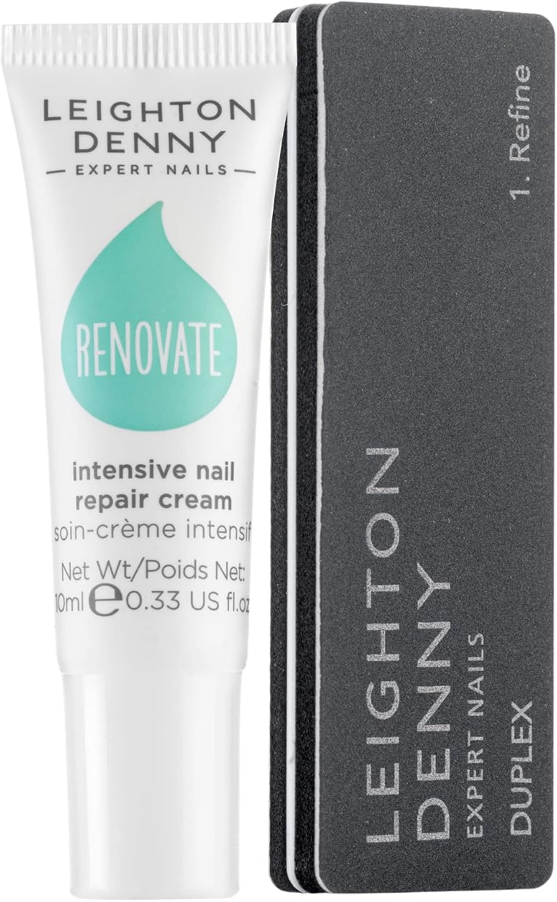 LEIGHTON DENNY Renovate Nail Repair Cream 10ml Diamond Particles Hydrate