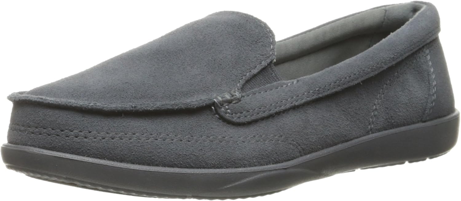 Crocs Women�s Walu II Suede Loafer Boat Shoe Crocs Women�s Walu II Suede Loafer Boat Shoe