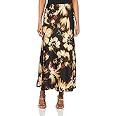 Anne Klein Womens Anne Klein Women's Satin Bias Pull-on Midi Skirt