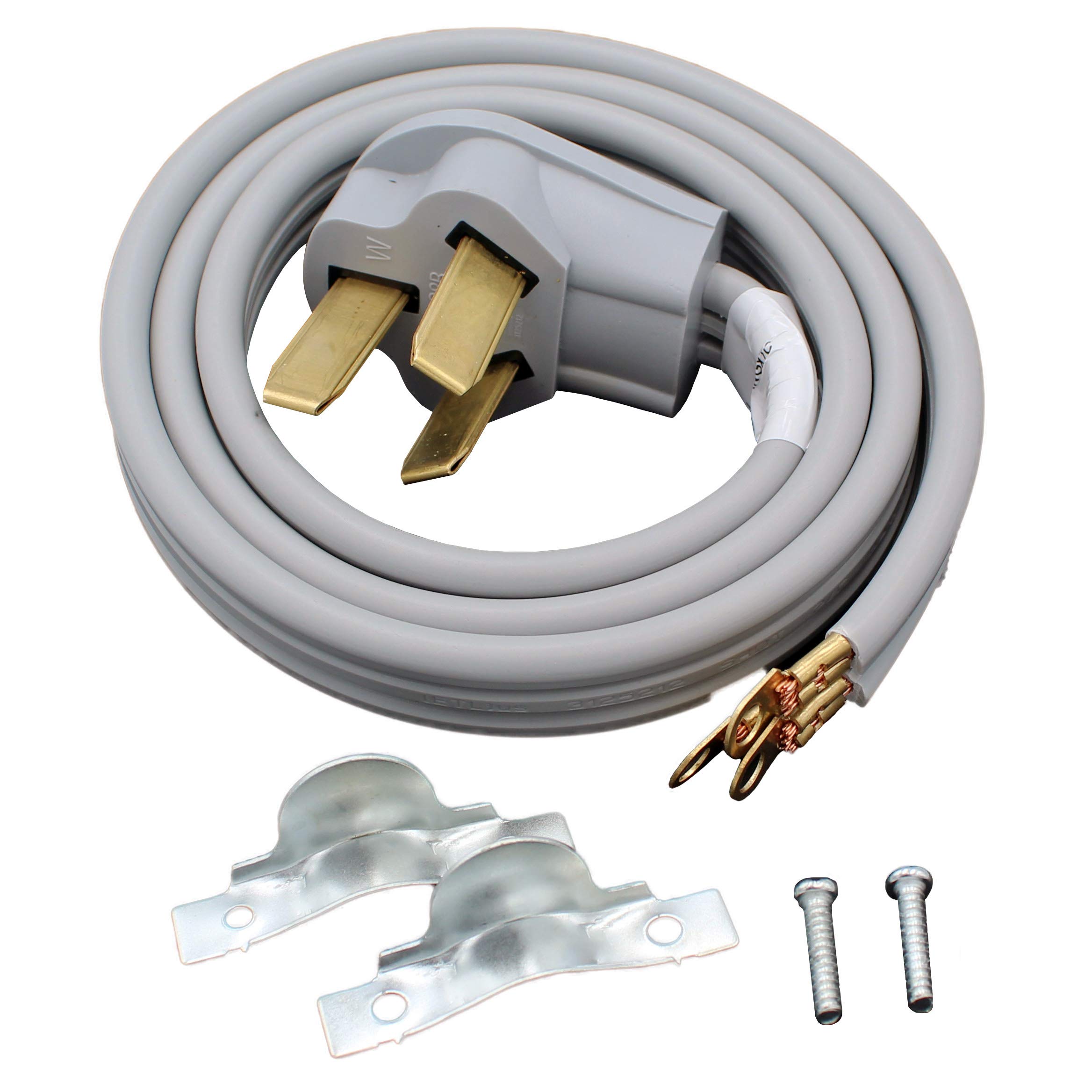 Supplying Demand 3 Wire Range Cord 40-AMP 250 Volts 10 AWG Wire Compatible with All Major Residential Appliance Brands (4 Foot)
