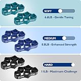 FitBeast Grip Strength Trainer 9-Piece Kit Forearm Hand Exerciser Deep Blue view 4