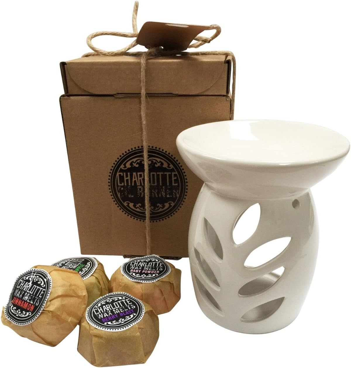 Charlotte 4 Wax Melts Gift Box, Oil Burner, Fragranced