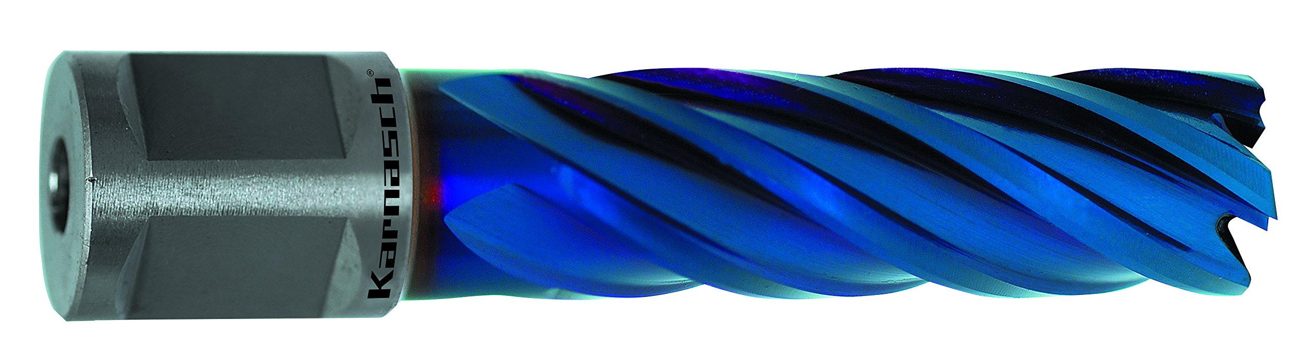 Karnasch 201313013 13mm Blue-Line 55mm long Annular Cutter / Core Drill (Quick-In Shank)