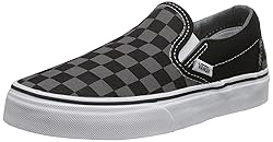 Vans Unisex Checkerboard Slip-On Black/Pewter Check