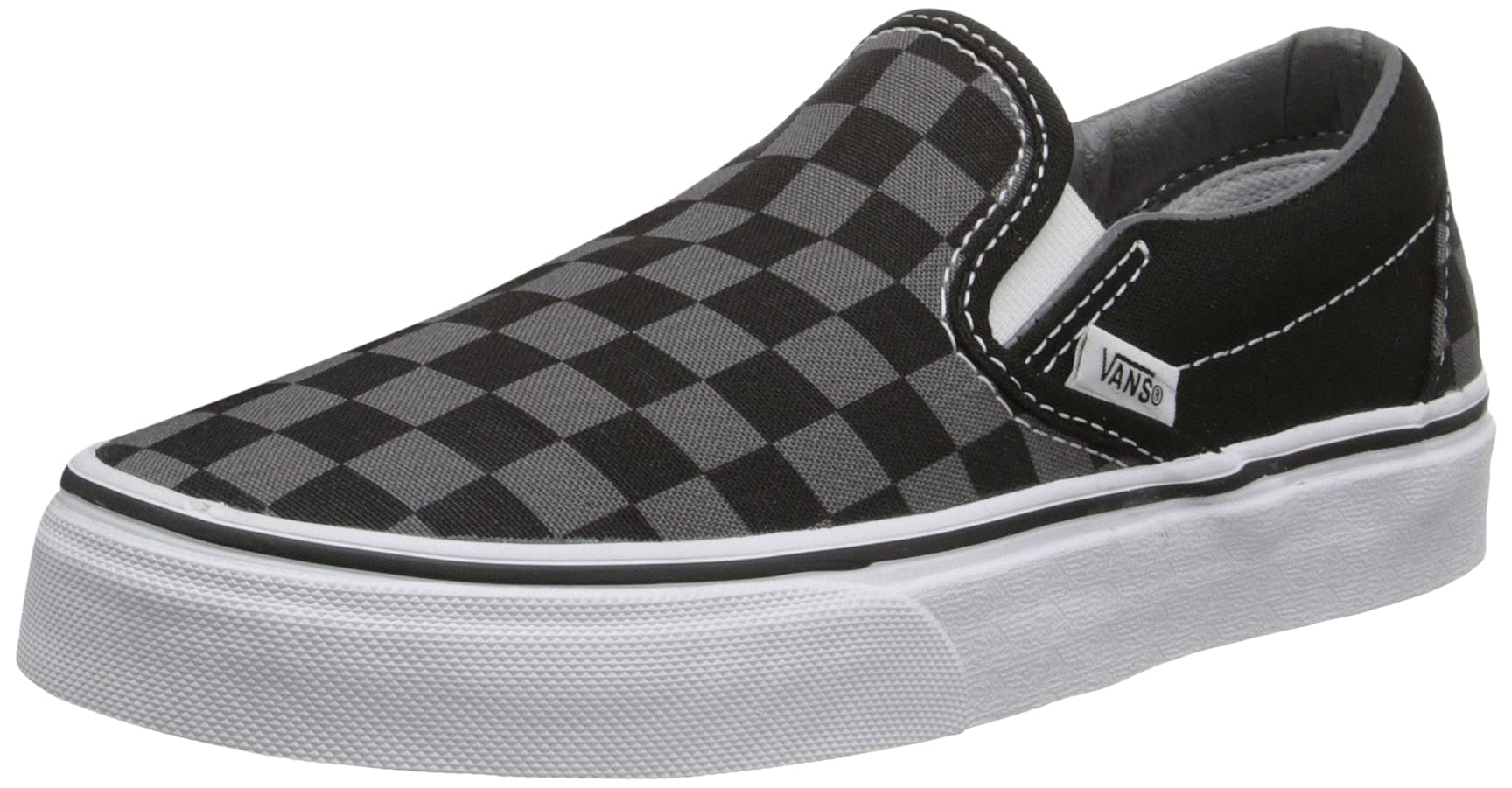 Vans Unisex Checkerboard Slip-On Black/Pewter Check