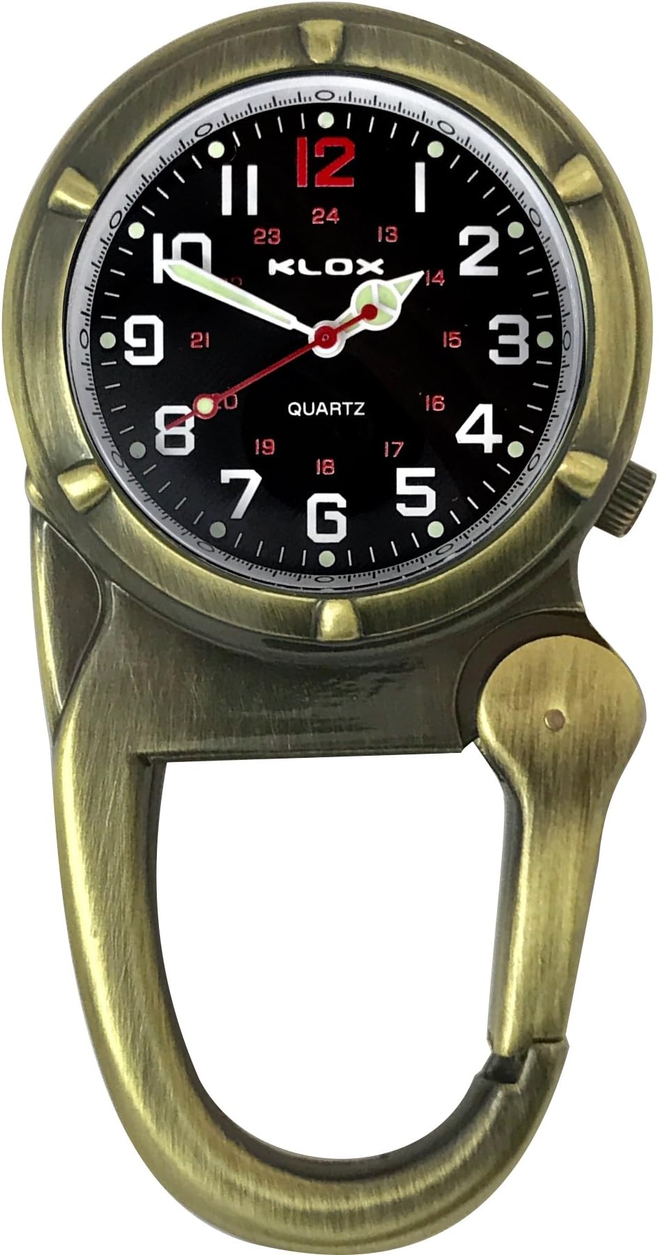 KloxClip-On Watch - Black Dial