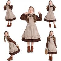 Disfraz De Princesa Medieval Para Mujer - Vestido Naranja Y Azul Con Capa, Talla Mediana