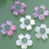 Colorful Ear Lobe Earring Backs for Droopy Ears, Comfortable Hypoallergenic Support Patches, Heavy Studs Locking Backstop Prevents Stretching and Tearing (Pearl White)