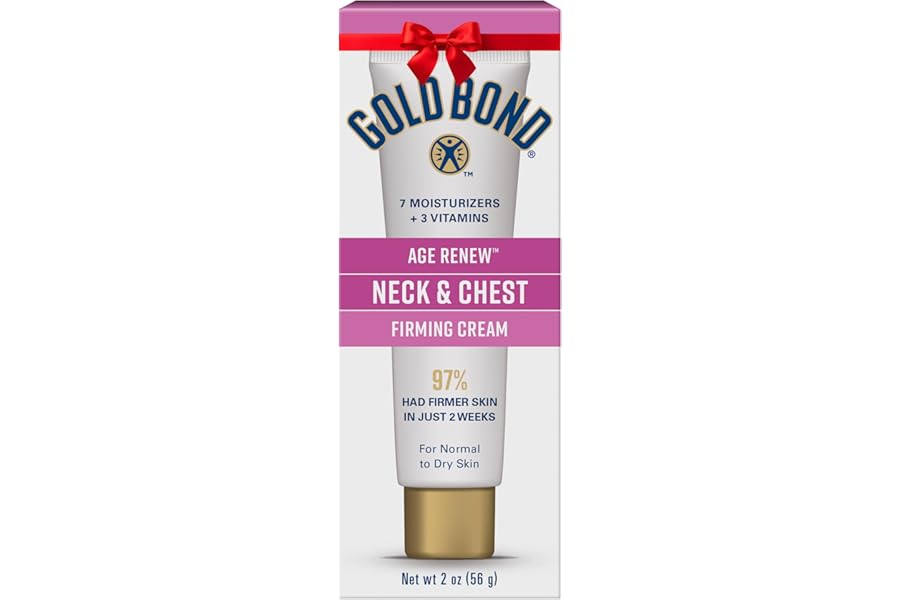 Gold Bond Age Renew Neck & Chest Firming Age Renew Cream, 2 oz., Clinically Tested Skin Firming Cream