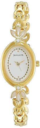 Wedding Analog White Dial Women's Watch -NJ8091YM01C