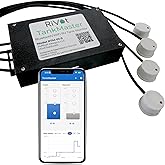 TankMaster &ndash; Wireless RV Tank Monitoring System | Bluetooth + WiFi | Contactless Sensors (No Drilling) | Monitor Fresh, Gray &amp; Black Tanks | App with Alerts &amp; History
