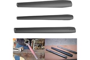 YOURSME 3 Pcs Blacksmith Drifts Kit Large Hammer Tomahawk Mouse Ax Drifts Hammer Eye Drift Tool Kit for Blacksmith Knifemakers Approximate 11” and 2 Lb