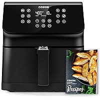 COSORI 12-in-1 Air Fryer 5.8QT, Toast, Bake, Nutrition Facts for 100+ In-App Recipes, AdaptIQ Tech Fast Cook, for Main & Side