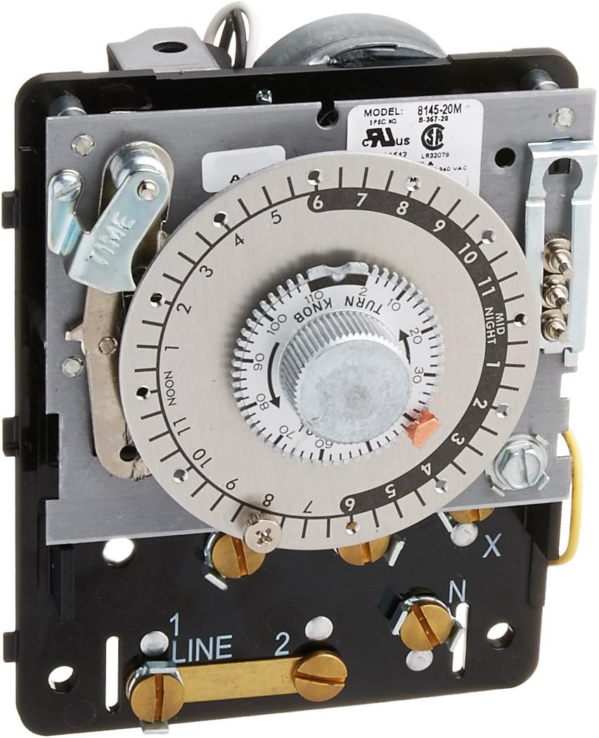 Robertshaw 8145-20M Paragon Defrost Control Timer Mechanism, Wall Timer