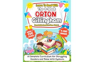 Learn to Read with The 8-Week Orton Gillingham Decodable Readers Plan. A complete curriculum for struggling readers and those
