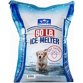 Maple99 Pet-Friendly Ice Melt, 50 lb Bag &ndash; Safer for Paws, Concrete &amp; Lawns