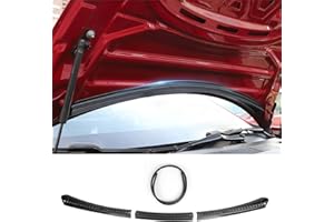 TSELLER for Tesla Model 3 Front Hood Seal Strip Front Trunk Water Retaining Strip Weather Stripping Rubber Accessories 2023 2
