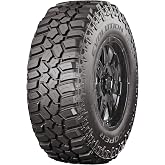 Cooper Evolution M/T All-Terrain Tire, LT285/70R17 121/118Q, Set of 1 | Light Truck Mud Terrain All Season Traction 121/118Q Rated E (10 Ply) Radial Construction Outlined White Lettering Tire