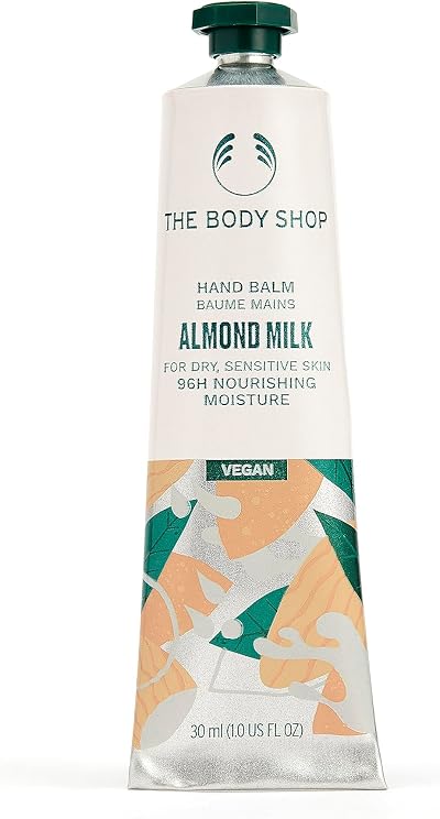 The Body Shop Almond Milk Hand Balm 30ml – 97% Natural Origin