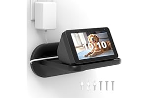 HomeMount Echo Show 5 Wall Mount - Space Saving Smart Home Holder Compatible with Google Nest Hub & Portable Speakers & Show5