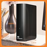 WD 12 TB Elements Desktop External Hard Drive USB 3.0 Black view 2
