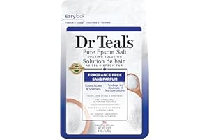 Dr Teal's Epsom Salt Magnesium Soak, Fragrance Free, 4 lbs