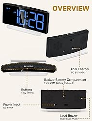 Extra Loud Alarm Clock for Heavy Sleepers