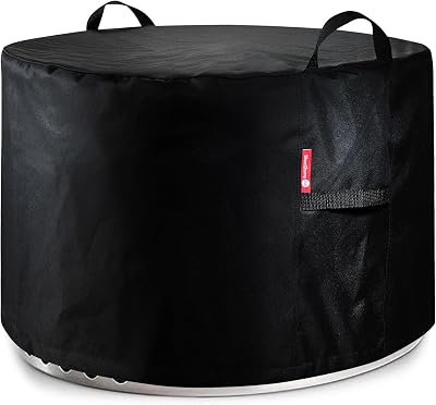 SheeChung Fire Pit Cover for Solo Stove Yukon 27" Waterproof 600D