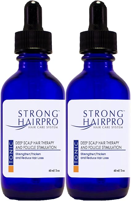 Strong Hairpro Hair Care System Deep Scalp Hair Therapy Follicle Stimulation Anti Hair Loss Treatment Strengthen Strands Nourish Stem Cells Reduce Stop Hair Loss Increase Volume 30ml 2 Pack Amazon Co Uk Beauty