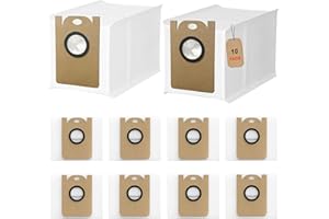 YERXPAFT 10 Pack Disposable Dust Bag Only Replacement for eitton BL20 Pro Robot Vacuum Bags